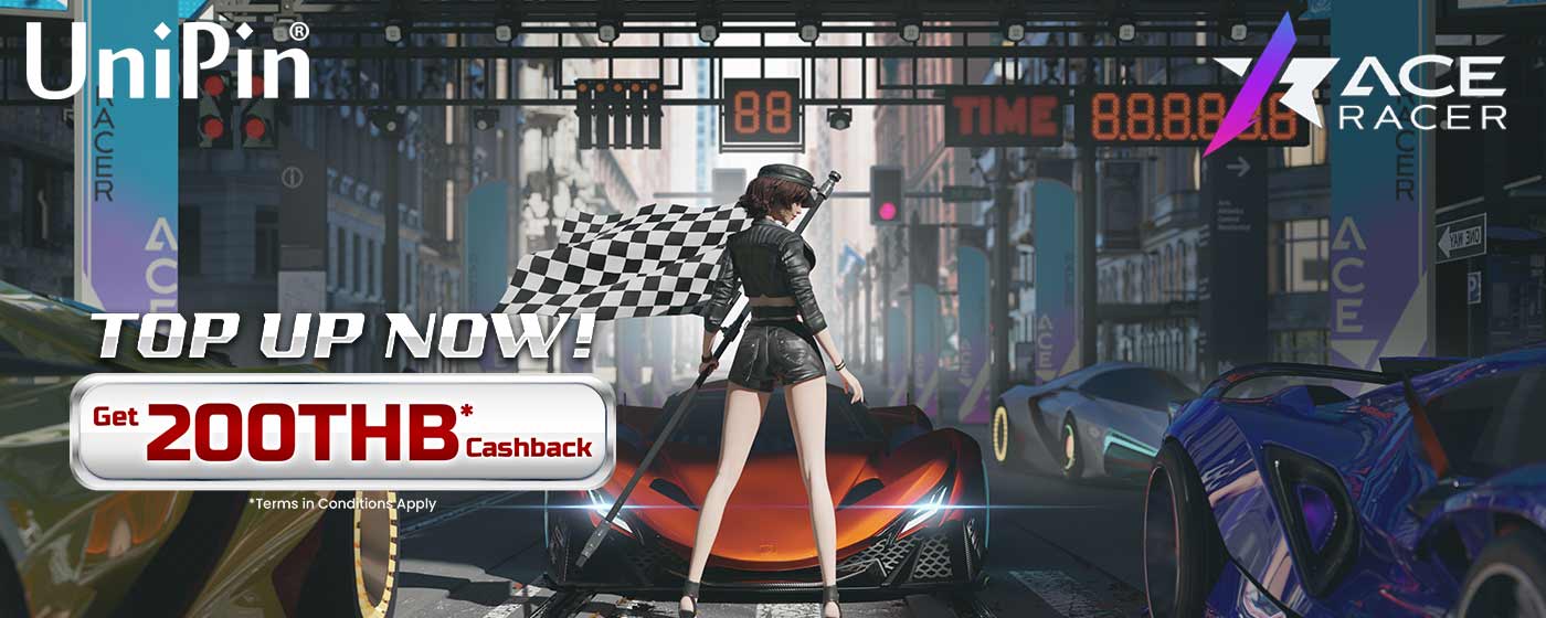 UniPin x Ace Racer Cashback